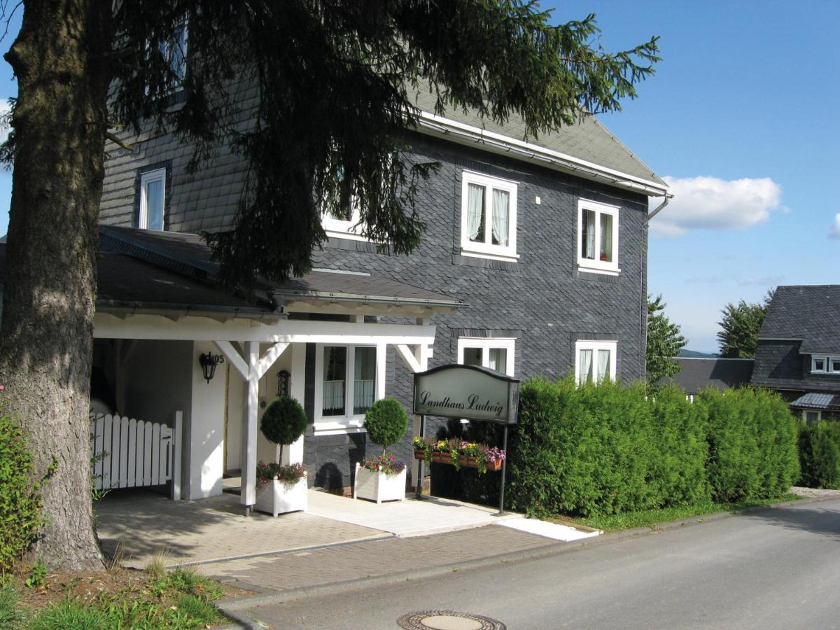 Ferienwohnung Waldblick Im Haus Ludwig Masserberg Exterior photo